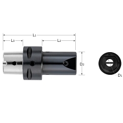 .250 100DEG QC AlTiN SPOT DRILL