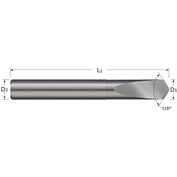 END MILL (METRIC) - 2FL 30DEG SPHERICAL