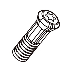 RS3510T INSERT SCREW FOR SRF BALL NOSE CUTTER