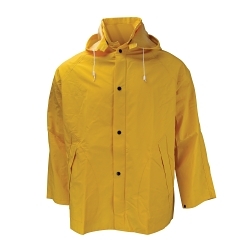 4XL YEL ECON 1600 JACKET w/ HOOD