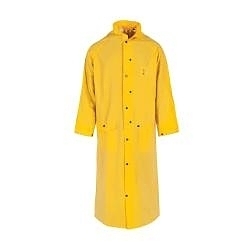 SM 60IN YEL ECON RAIN COAT