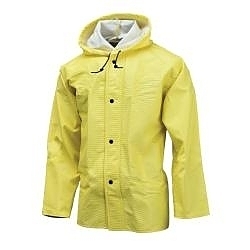 LG YEL POLY/RIB PVC DURAQUILT 56 JACKET