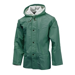 5XL GRN POL/RIB PVC DURAQUILT 56 JACKET