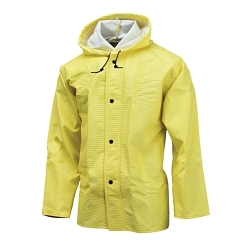 4XL YEL POLY/RIB PVC DURAQUILT 56 JACKET
