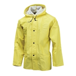 6XL YEL POLY/RIB PVC DURAQUILT 56 JACKET