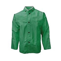 5XL GRN POL/RIB PVC DURAQUILT 56 JACKET