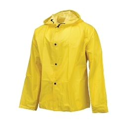 4XL YEL NYL/PVC SANI LIGHT 77 JACKET