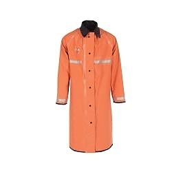 4XL ORG/BLK 447 REV COAT w/ 3M REFL