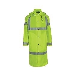 LG HI-VIS LIME 485 LTWT COAT