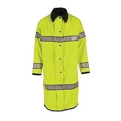 LG HI-VIS LIME/BLK 5010 REV POLICE COAT