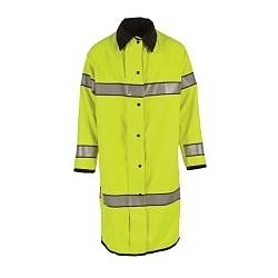 MD HI-VIS LIME/BLK 5010 REV POLICE COAT