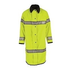 SM HI-VIS LIME/BLK 5010 REV POLICE COAT