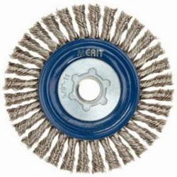 4" x .020" x 5/8-11 BEAD KNOT WIRE BRUSH
