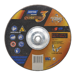 9" x 1/8" x 5/8-11 TYPE 27 DEP CTR WHEEL