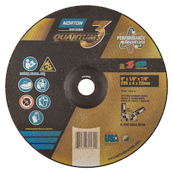 9" x 1/8" x 7/8 TYPE 27 DEP CTR WHEEL