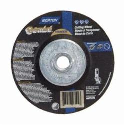 6" x 3/32" x 5/8-11 TYPE 27/42 DEP CTR WHEEL