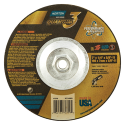 7" x 1/4" x 5/8-11 TYPE 27 DEP CTR WHEEL