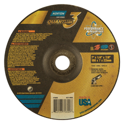 7" x 1/4" x 7/8 TYPE 27 DEP CTR WHEEL