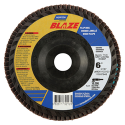 6" x 7/8 40GR FLAP DISC