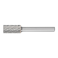 TOUGH CARBIDE CYL BUR (PLAIN END) DBL