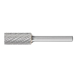 TOUGH CARBIDE CYL BUR (PLAIN END) DBL