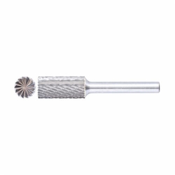 TOUGH CARBIDE CYL BUR (END CUT) DBL CUT