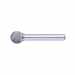 TOUGH CARBIDE BUR - BALL SHAPE DBL CUT