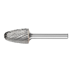 TOUGH CARBIDE BUR - TREE SHAPE (RADIUS