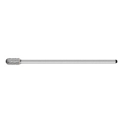 TOUGH CARBIDE CYL BUR (RADIUS END) DBL