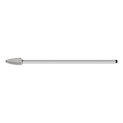 TOUGH CARBIDE BUR - TREE SHAPE DBL CUT