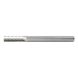 CARBIDE CYL BUR (PLAIN END), SGL CUT