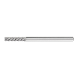 CARBIDE CYL BUR (PLAIN END), DBL CUT