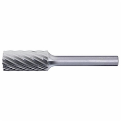 CARBIDE CYL BUR (PLAIN END), INOX CUT