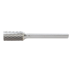 CARBIDE CYL BUR (PLAIN END), SGL CUT