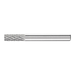 CARBIDE CYL BUR (PLAIN END), DBL CUT