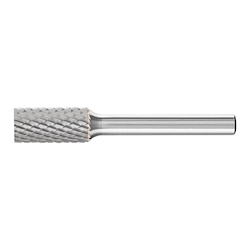 CARBIDE CYL BUR (PLAIN END), DIA CUT