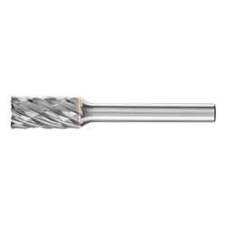 CARBIDE CYL BUR (PLAIN END), CAST CUT