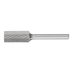 CARBIDE CYL BUR (PLAIN END), SGL CUT