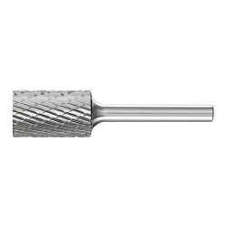 CARBIDE CYL BUR (PLAIN END), DBL CUT