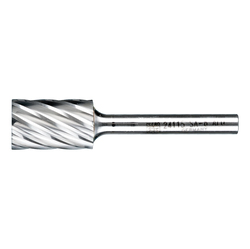 CARBIDE CYL BUR (PLAIN END), ALU/NF CUT