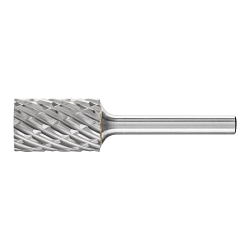 CARBIDE CYL BUR (PLAIN END), STEEL CUT