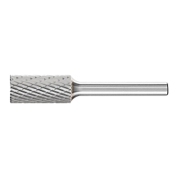CARBIDE CYL BUR (END CUT), DBL CUT