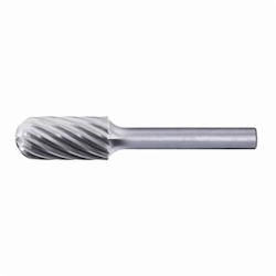 CARBIDE CYL BUR (RADIUS END), INOX CUT