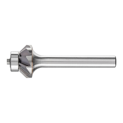 CARBIDE OVAL BUR DIA CUT 1/4X3/8X1/4SHK