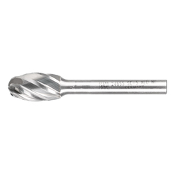 CARBIDE OVAL BUR ALU/NF CUT