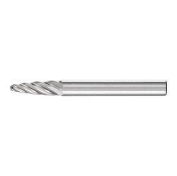 CARBIDE TREE BUR INOX CUT 1/4X5/8X1/4SHK
