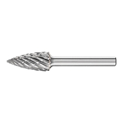 CARBIDE PTD TREE BUR STEEL CUT