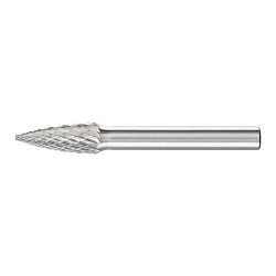 CARBIDE BUR - 14DEG TAPER, DIA CUT