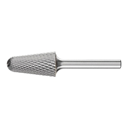 CARBIDE BUR - 14DEG TAPER, DIA CUT