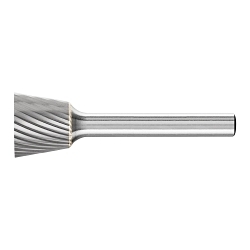 CARBIDE BUR - INV CONE (END CUT), SGL